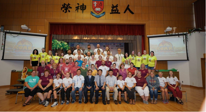 Dr. Allan Yung and principals with over 50 Concordia educators and volunteers who came from 10 different states in the USA. They served nearly 2,500 students in Hong Kong this summer through English lessons, Good News stories, arts & crafts, songs, games and dramas.